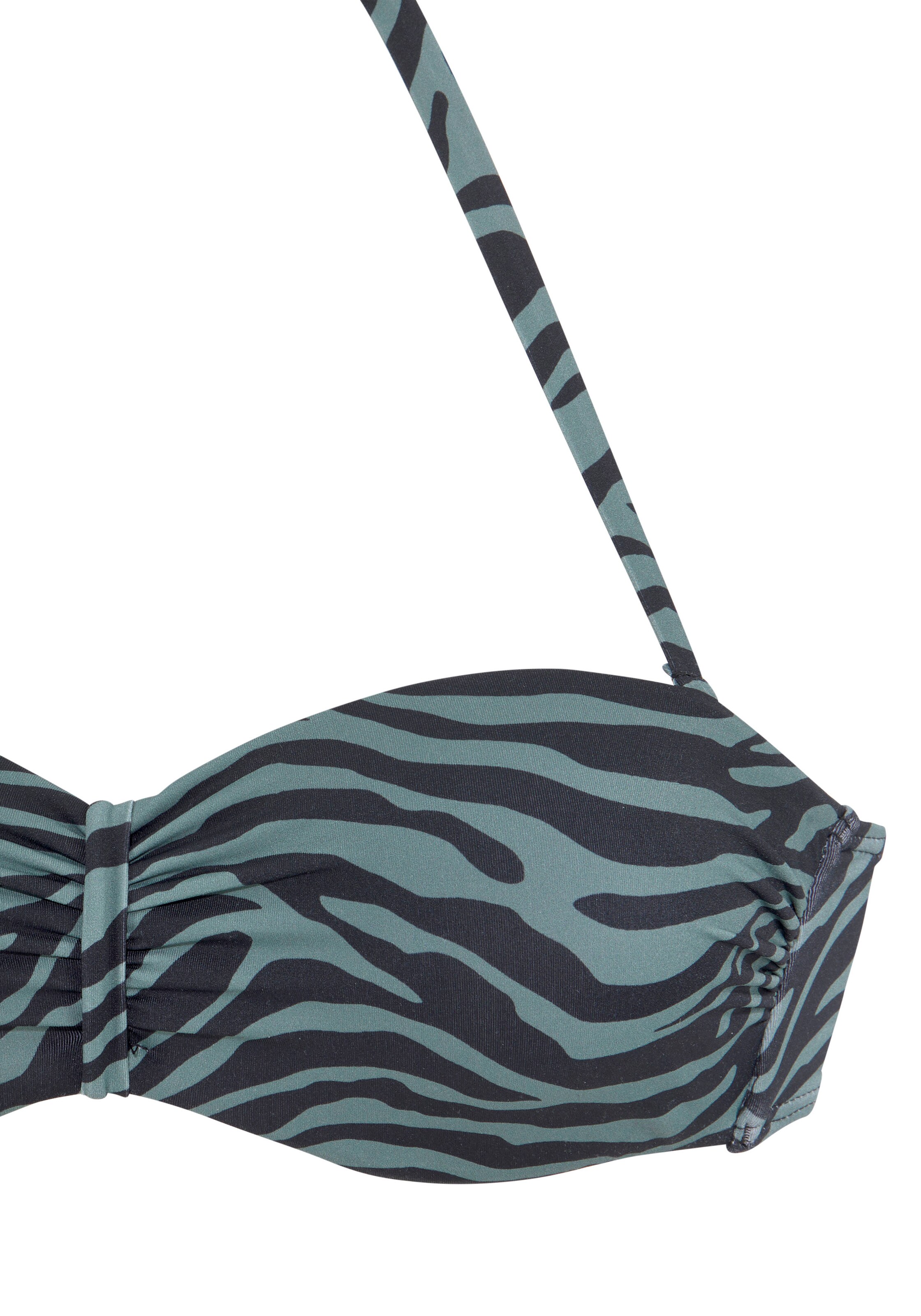 VENICE BEACH Bandeau Bikinitop in Grün