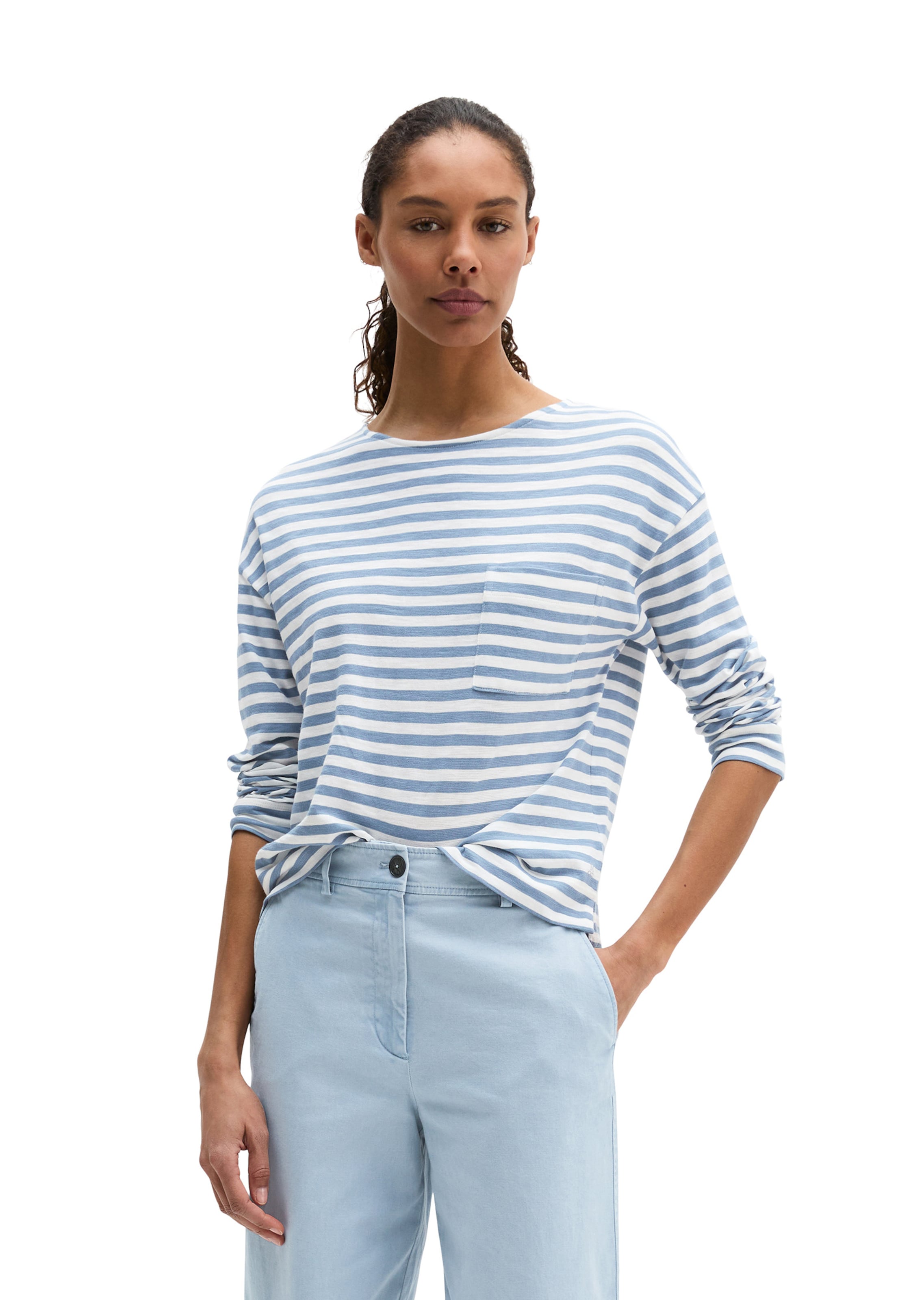 Marc O'Polo Shirt in Blue: front