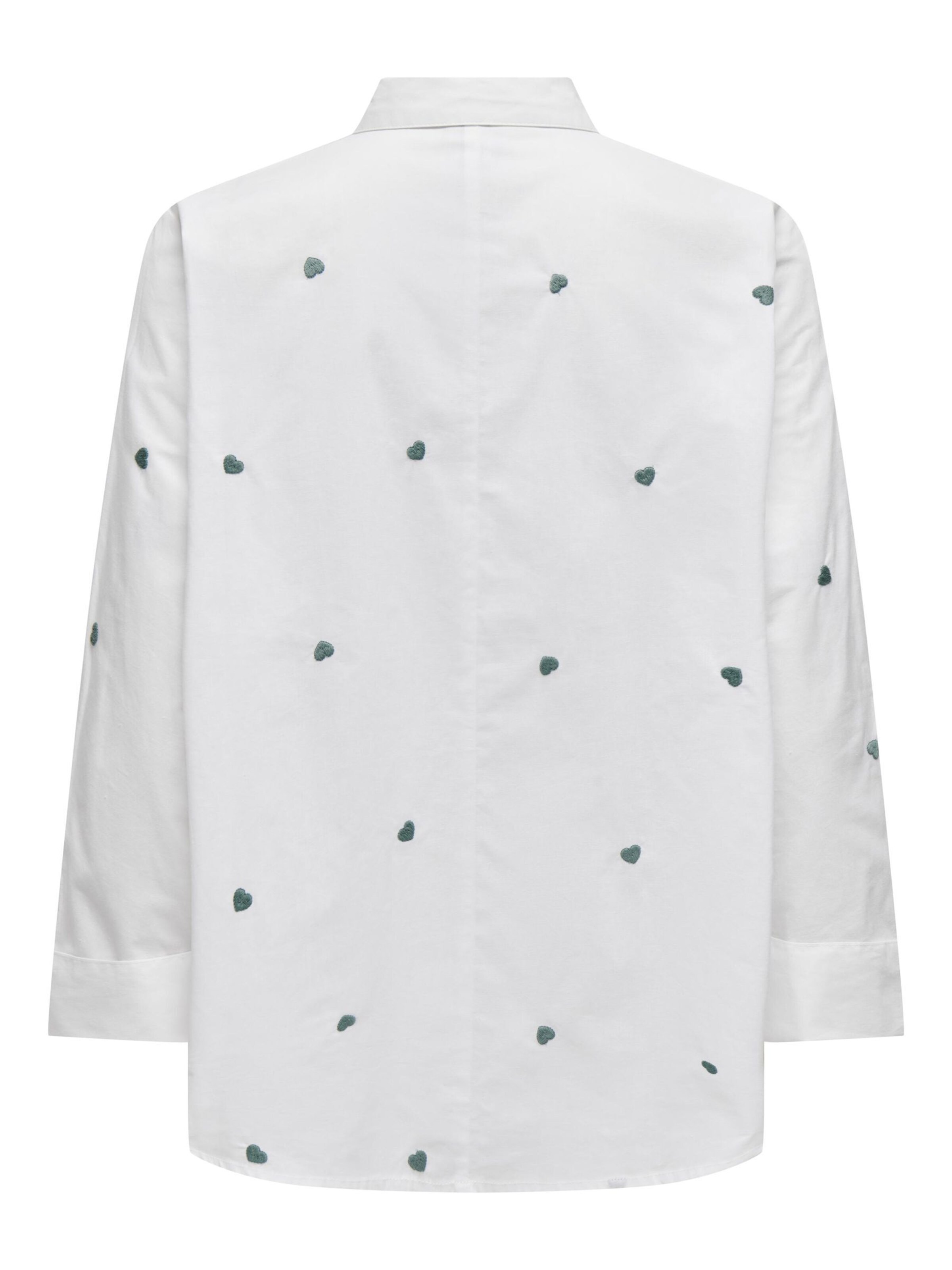 Chemisier 'Lina' ONLY en blanc