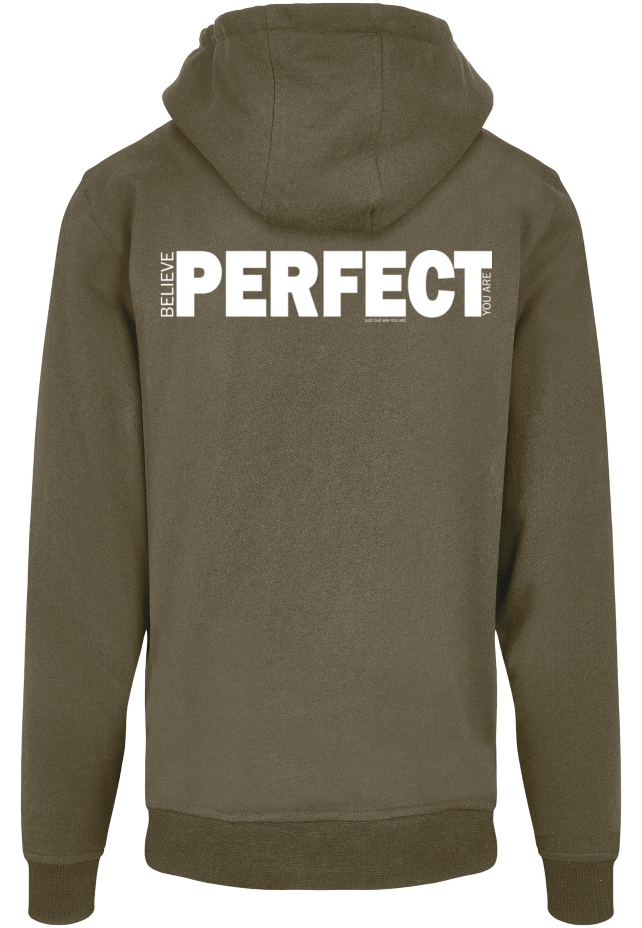 Merchcode Sweatshirt 'Believe' in Green