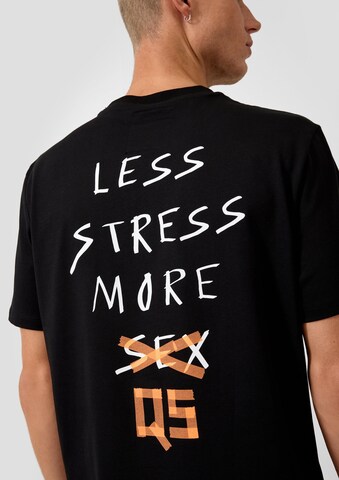 T-Shirt QS en noir