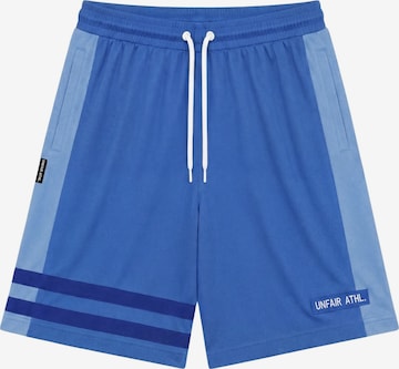Unfair Athletics Broek 'DMWU' in Blauw: voorkant