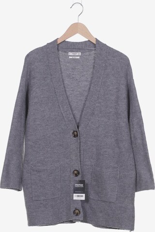 MANGO Sweater & Cardigan in M in Grey: front