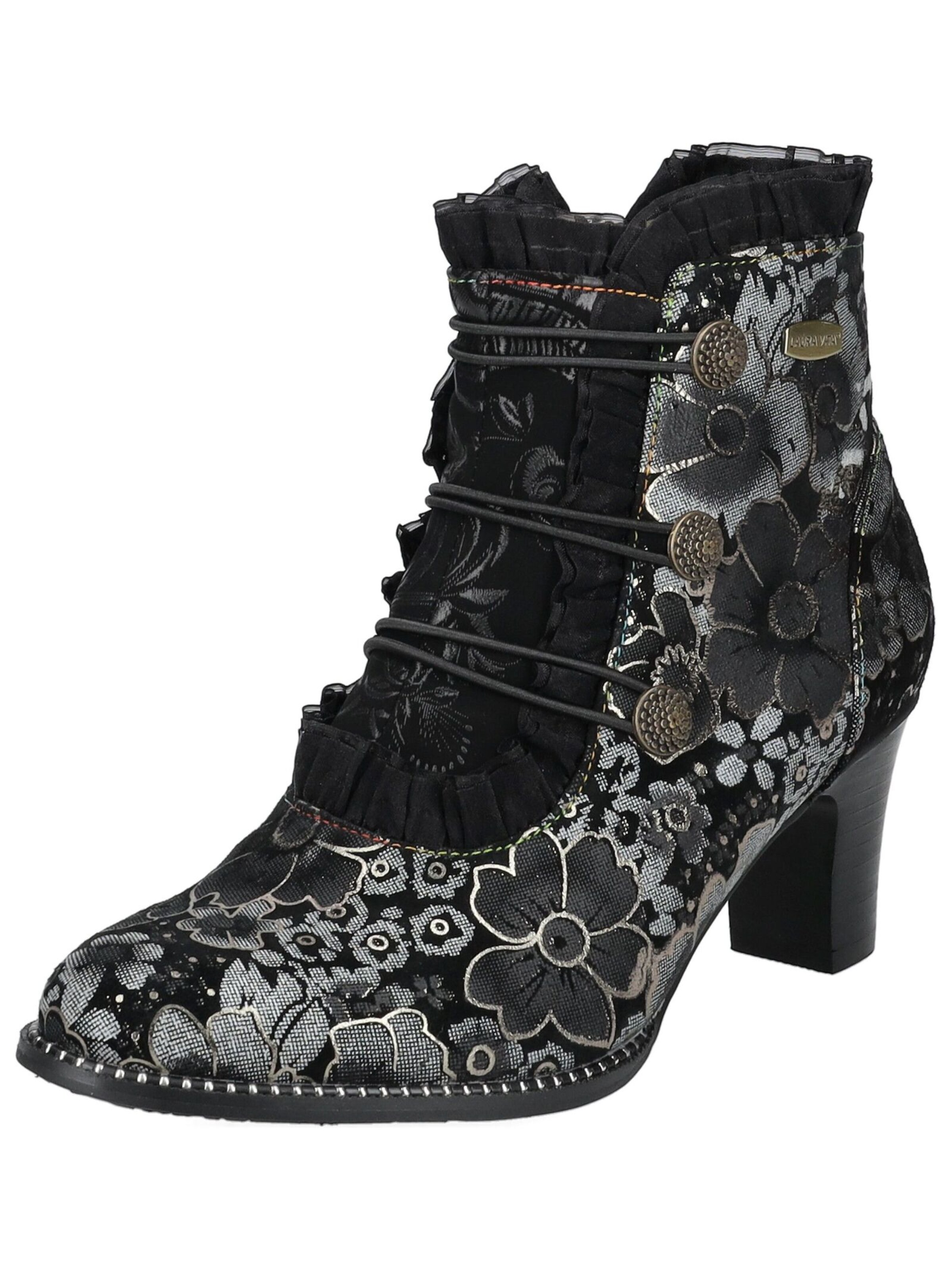 Bottines Laura Vita en noir : devant
