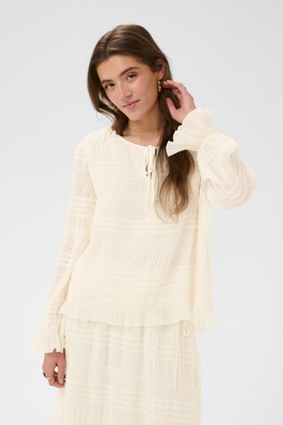 Cream Bluse 'CRSissel' i hvid: forside