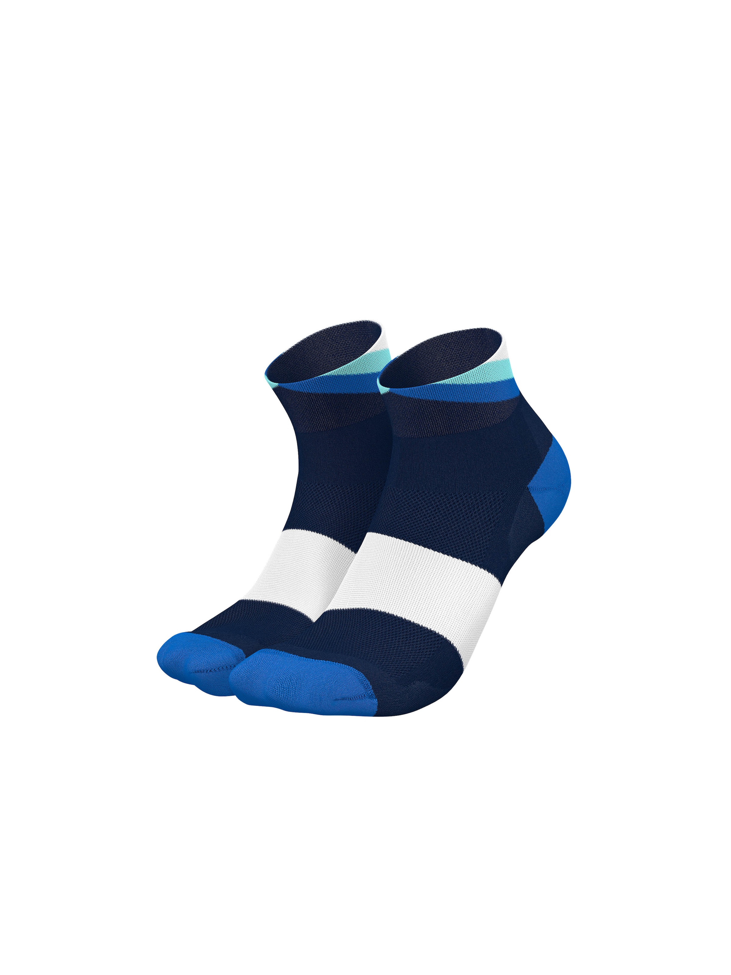 INCYLENCE Athletic Socks 'Apex' in Blue: front