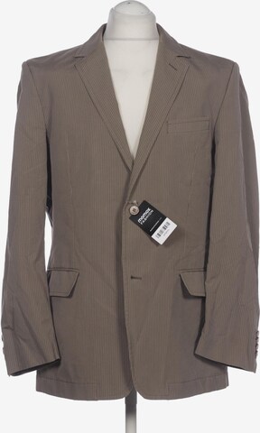s.Oliver Suit Jacket in L-XL in Brown: front