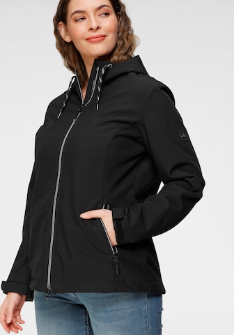 POLARINO Jacke in Schwarz