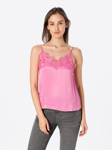 Warehouse Top 'Cami' in Pink: front