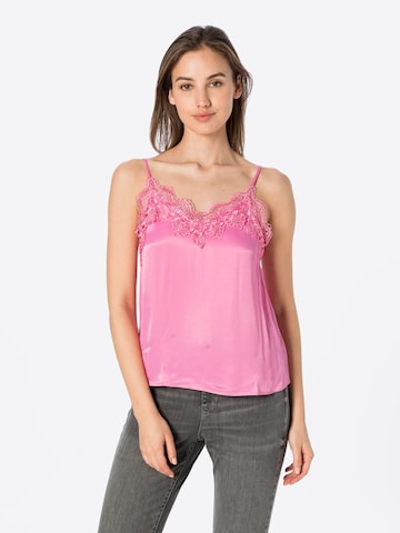 Warehouse Top 'Cami' - rózsaszín: elől