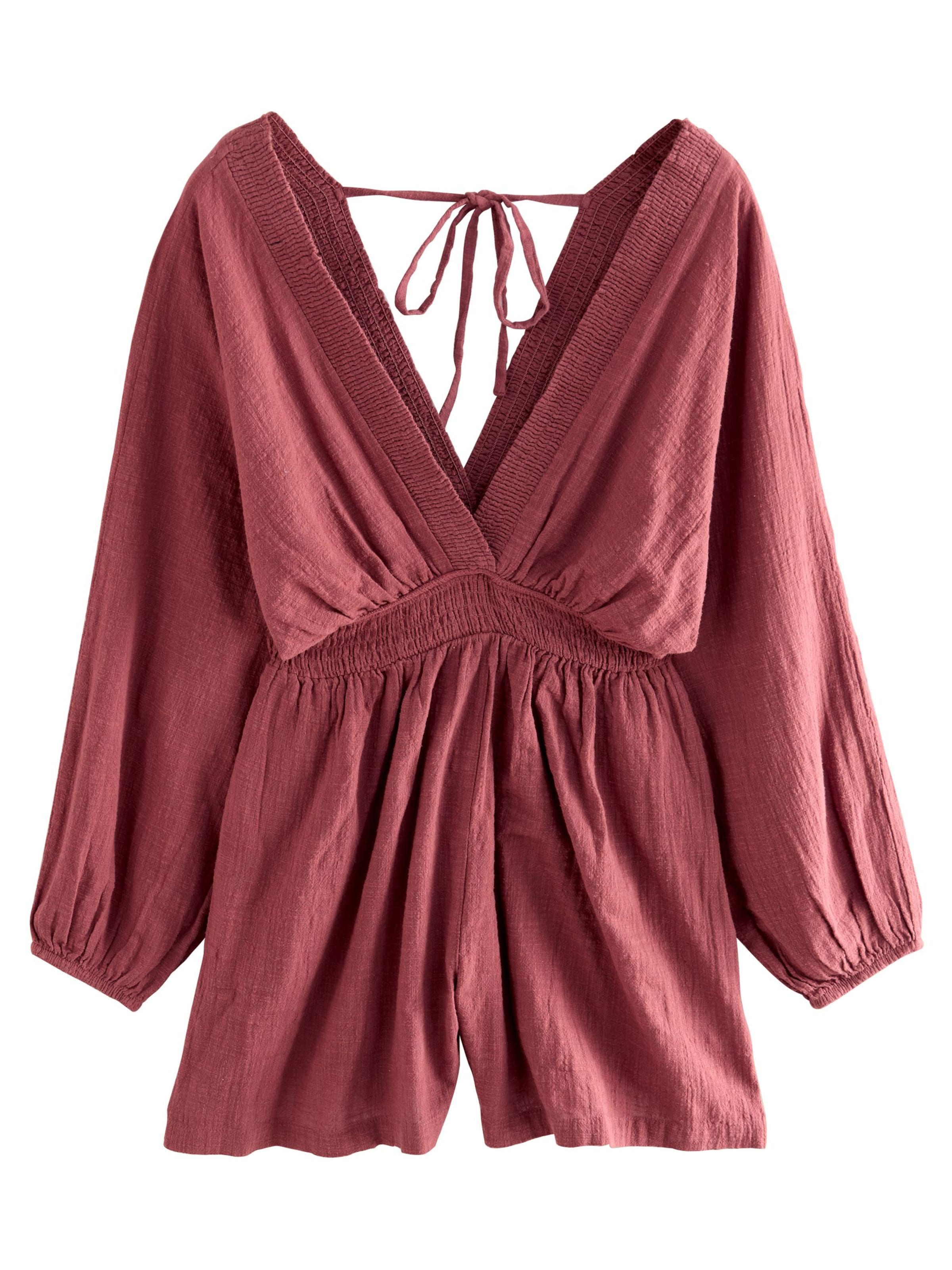 Next - Jumpsuit en marrón: frente