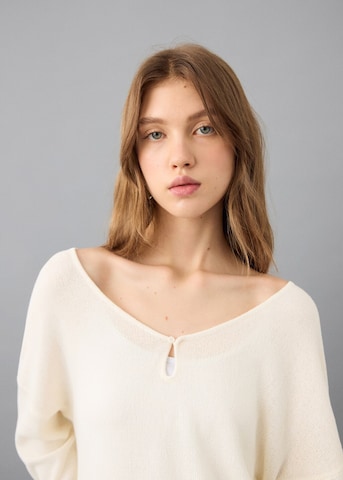 MANGO TEEN Pullover 'Tati' in Beige