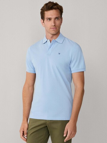 Coupe slim T-Shirt Hackett London en bleu : devant