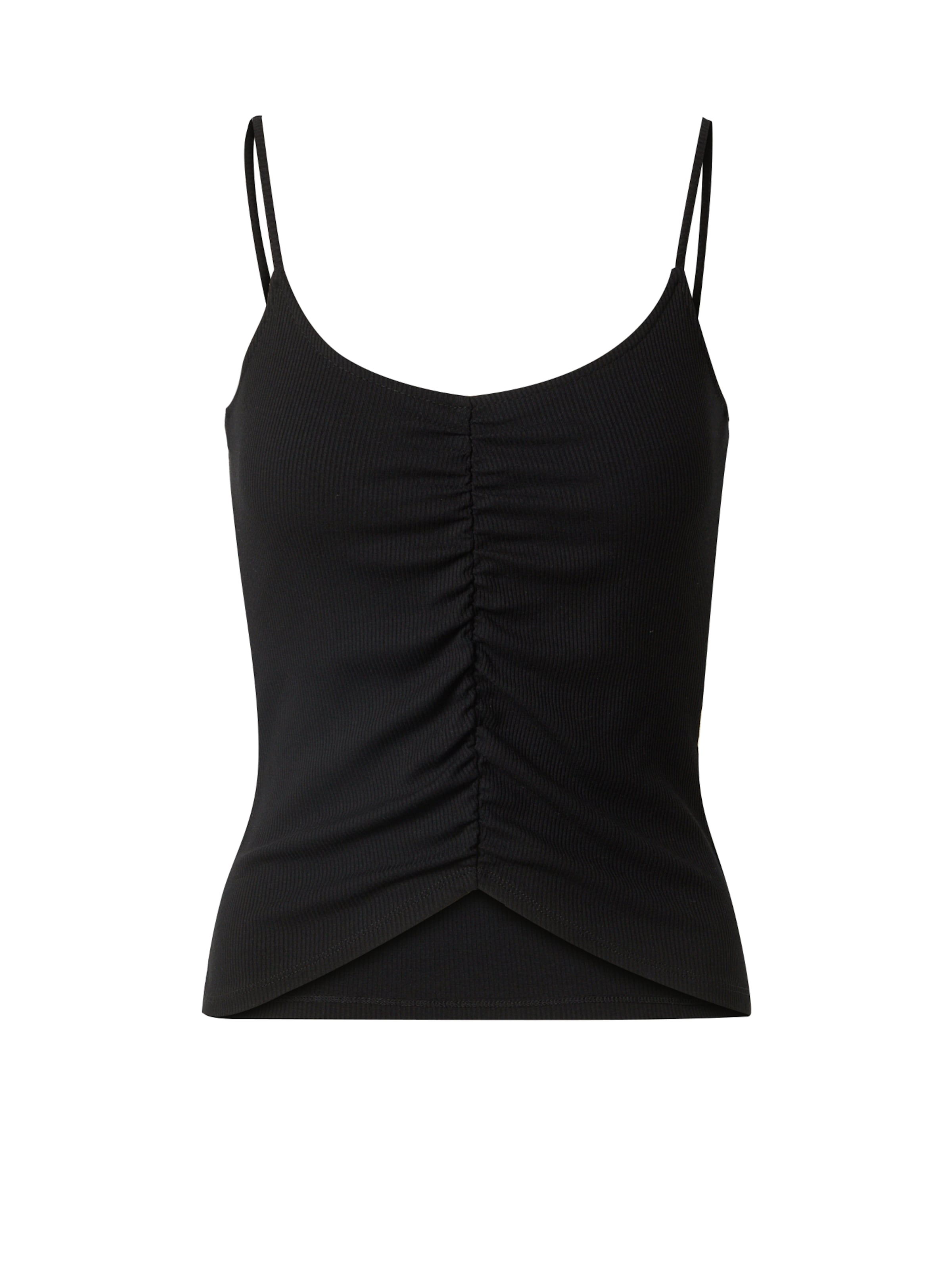 Top 'Sutton' di EDITED in nero: frontale