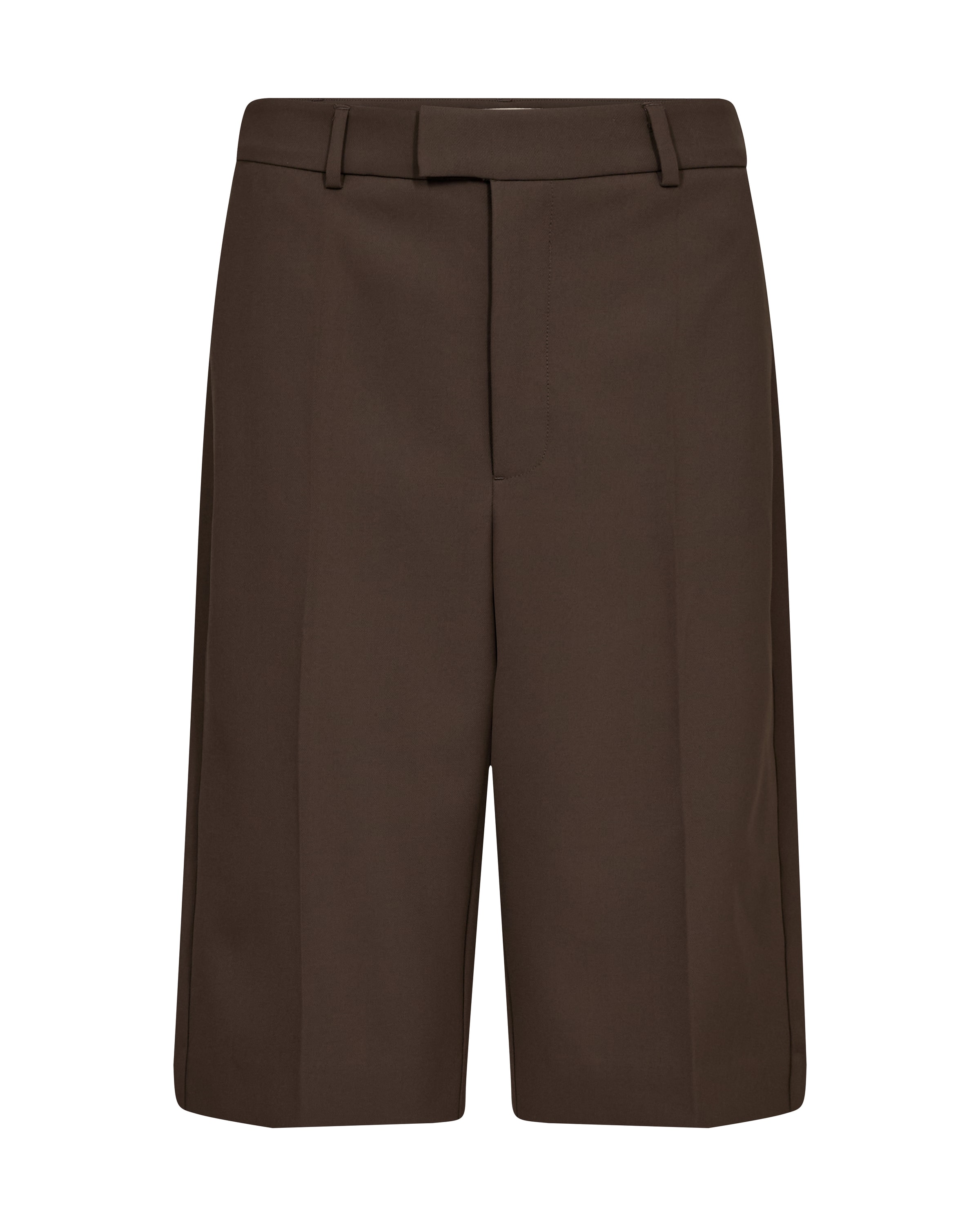 MOS MOSH Regular Broek 'Leyana Miley ' in Bruin: voorkant