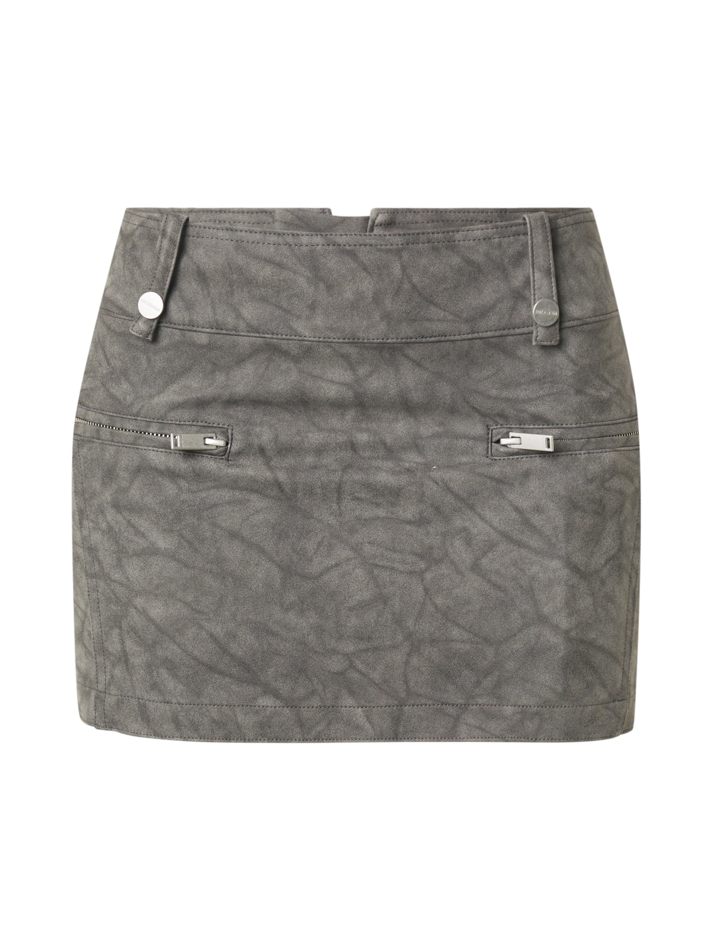 Han Kjøbenhavn Юбка в Серый: спереди