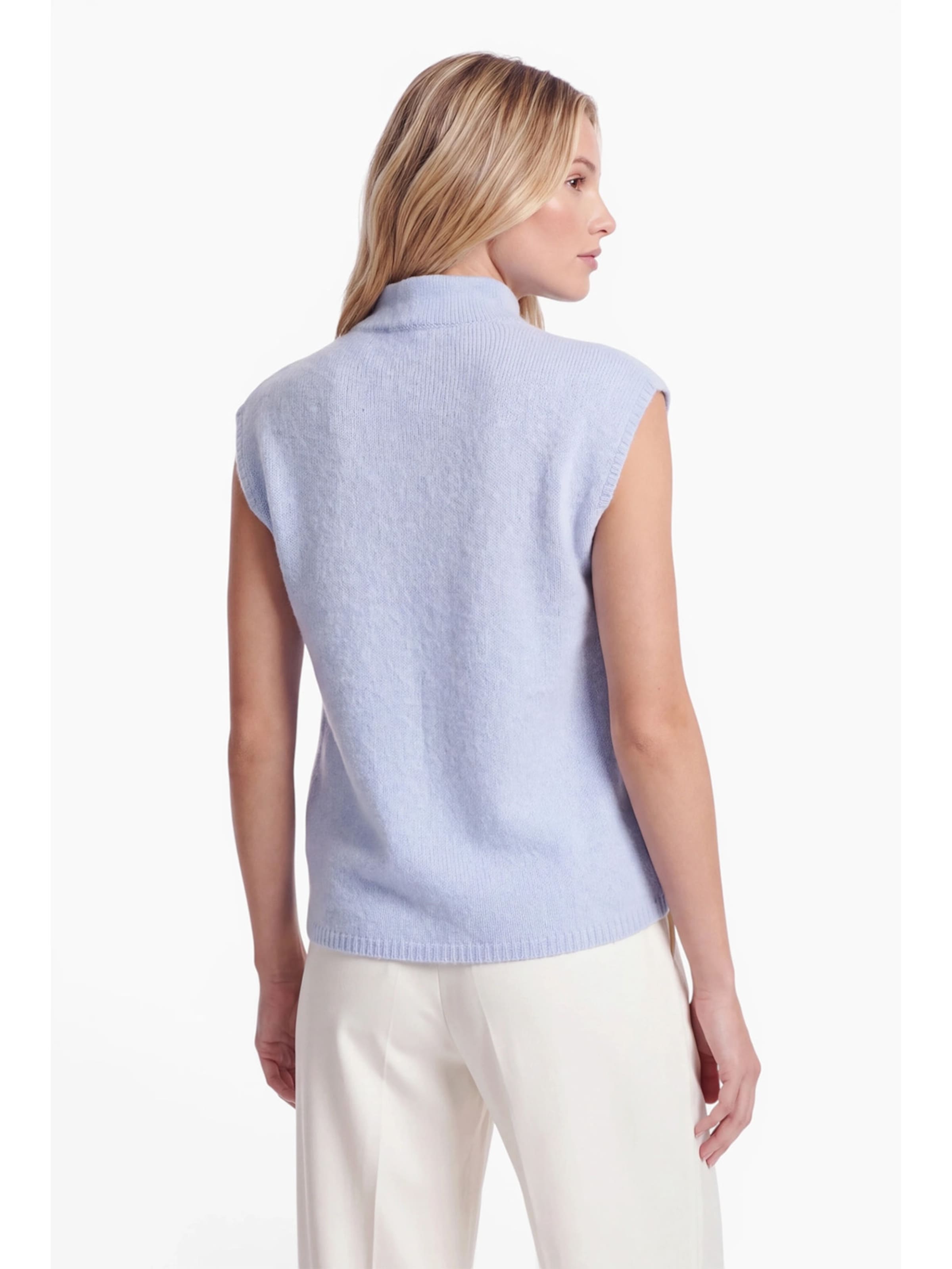 Anse Victorin Knitted Top 'Lara' in Blue