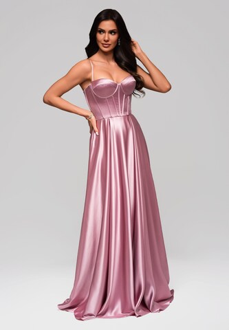 Ombre Evening dress in Pink