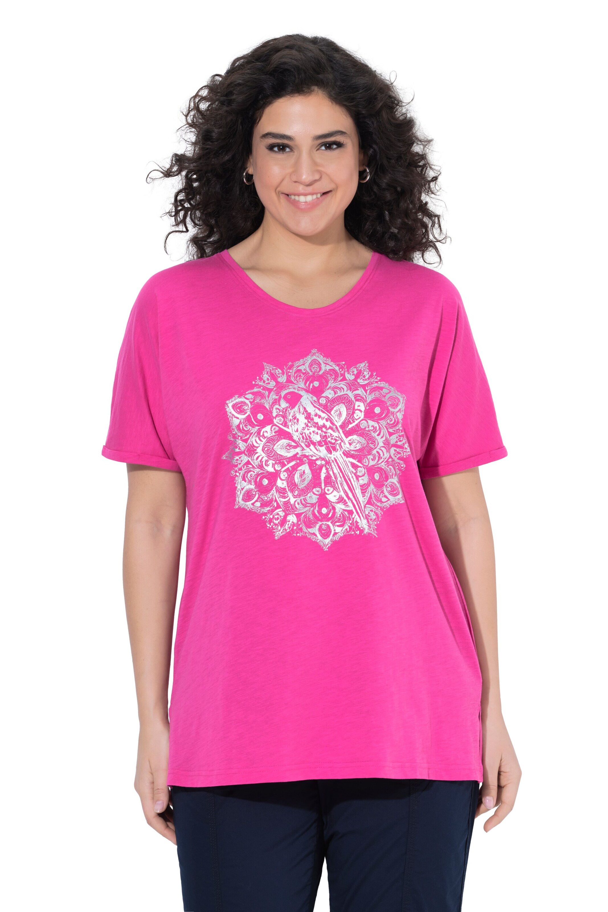 Ulla Popken Shirt in Pink: front