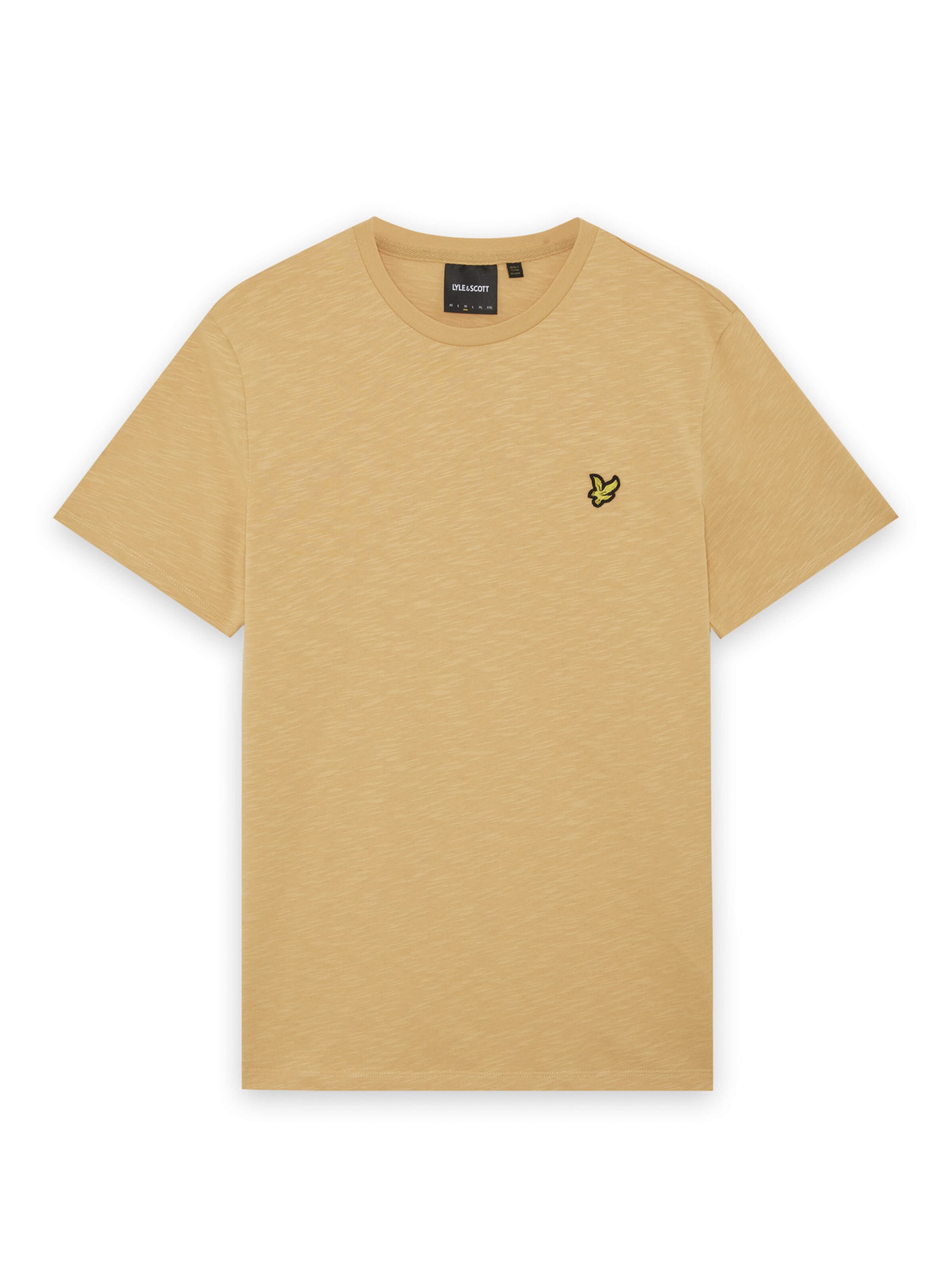 T-Shirt Lyle & Scott en jaune : devant