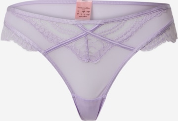 Slip 'Hallie' de la Hunkemöller pe mov: față