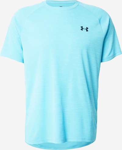 XS dydžio Sportiniai marškinėliai iš UNDER ARMOUR, spalva – dangaus žydra / juoda, Prekių apžvalga
