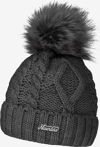 Neverless Beanie 'Julie' in Grey: front