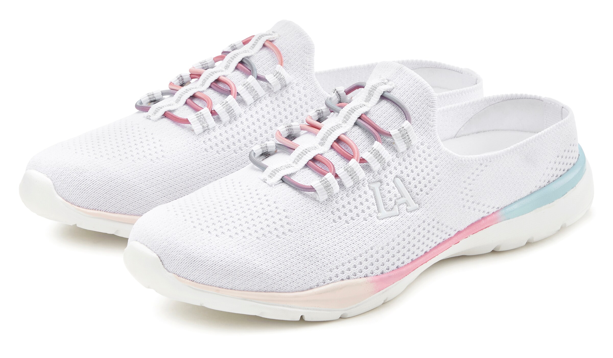 LASCANA ACTIVE Athletic Shoes in White: front