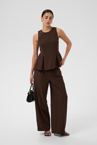 Kaffe Bluse in Braun