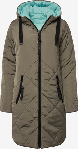 LAURASØN Winter Jacket in Green: front