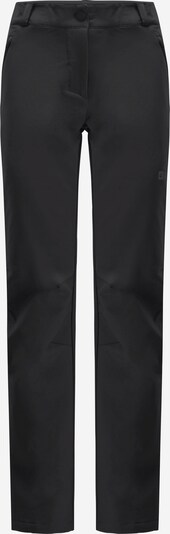 JACK WOLFSKIN Outdoor trousers in Black, Item view