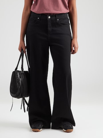 Levi's® Plus Wide Leg Jeans '318' in Schwarz: Vorderseite