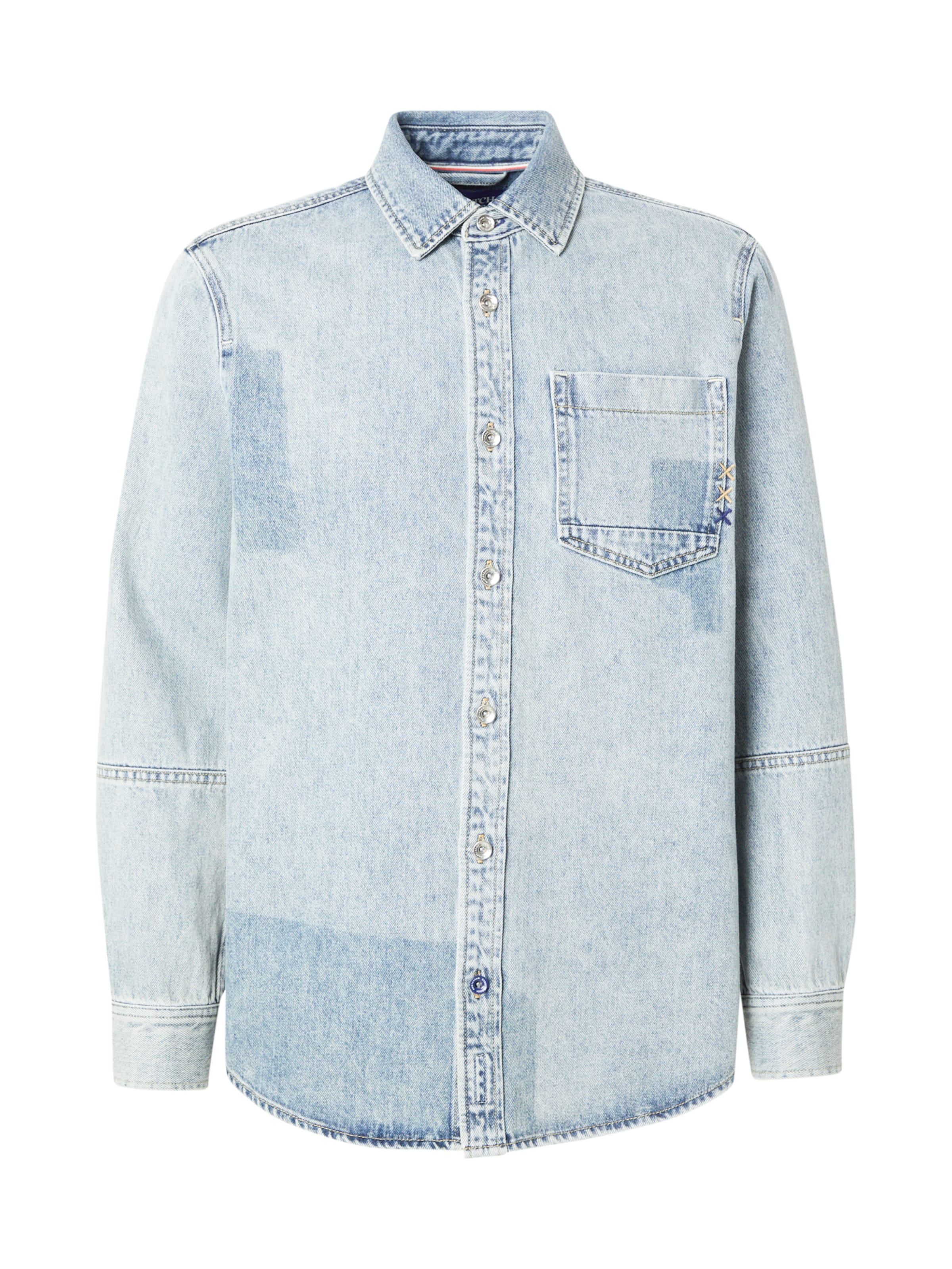 Regular fit Camicia 'Art from t' di SCOTCH & SODA in blu: frontale