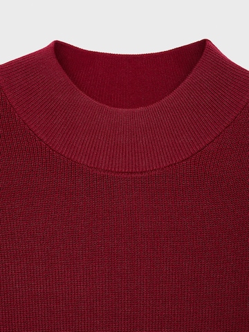 MANGO Knit dress 'SESETA' in Red