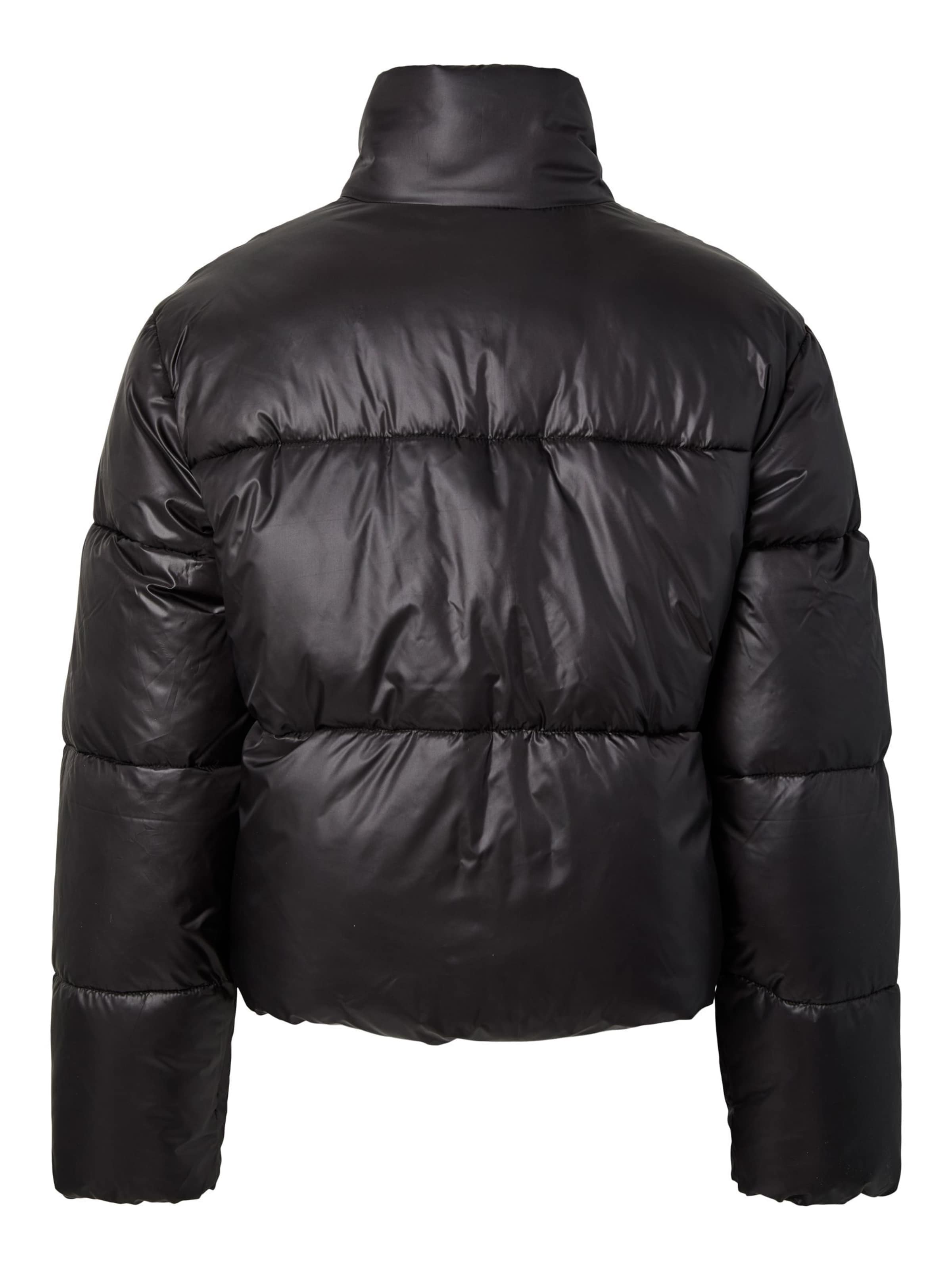 PIECES Übergangsjacke in Schwarz