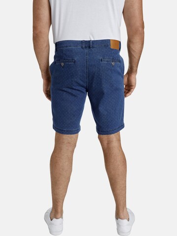 Charles Colby Loosefit Bermuda 'Baron Gene' in Blau