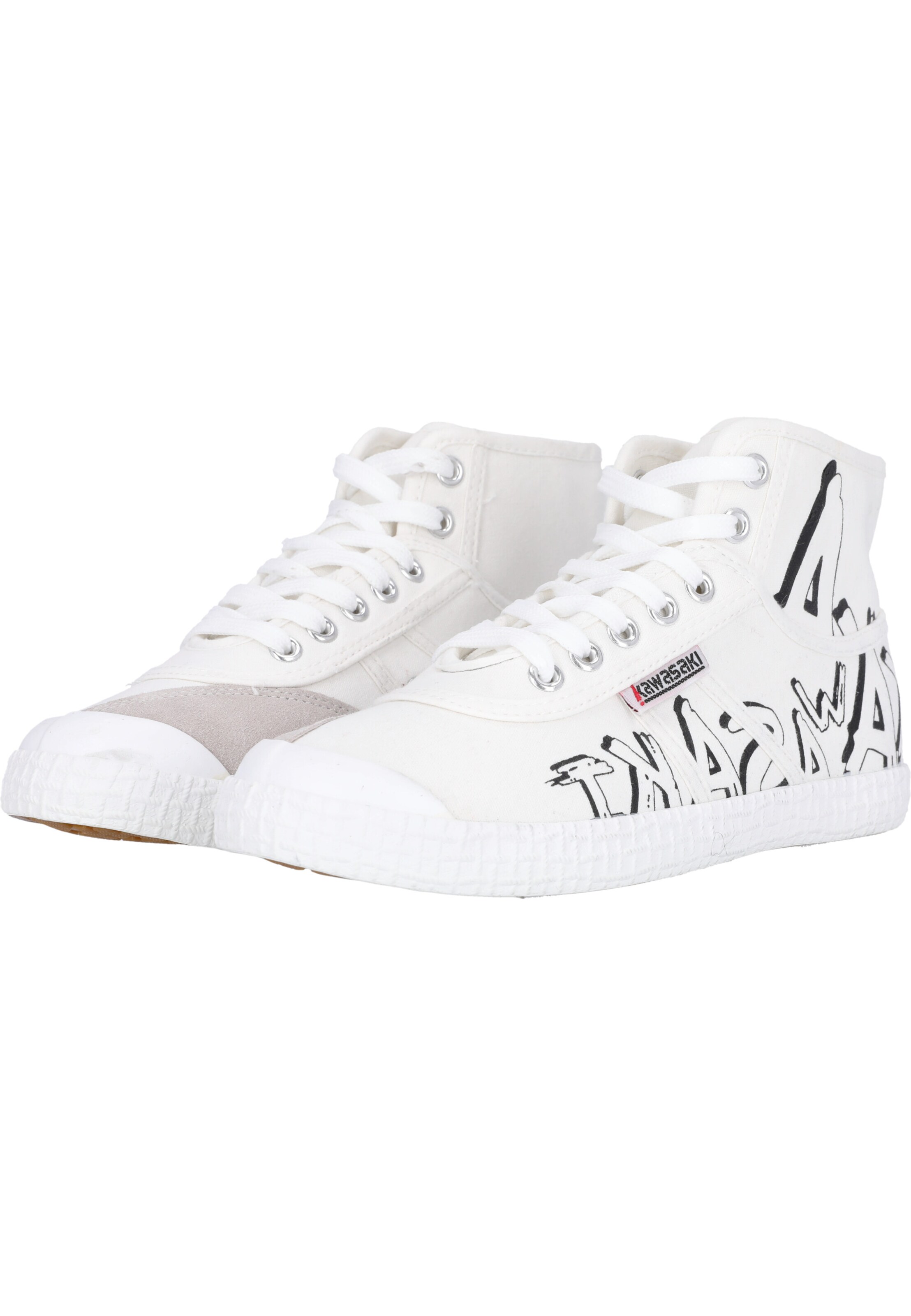 KAWASAKI High-top trainers in White