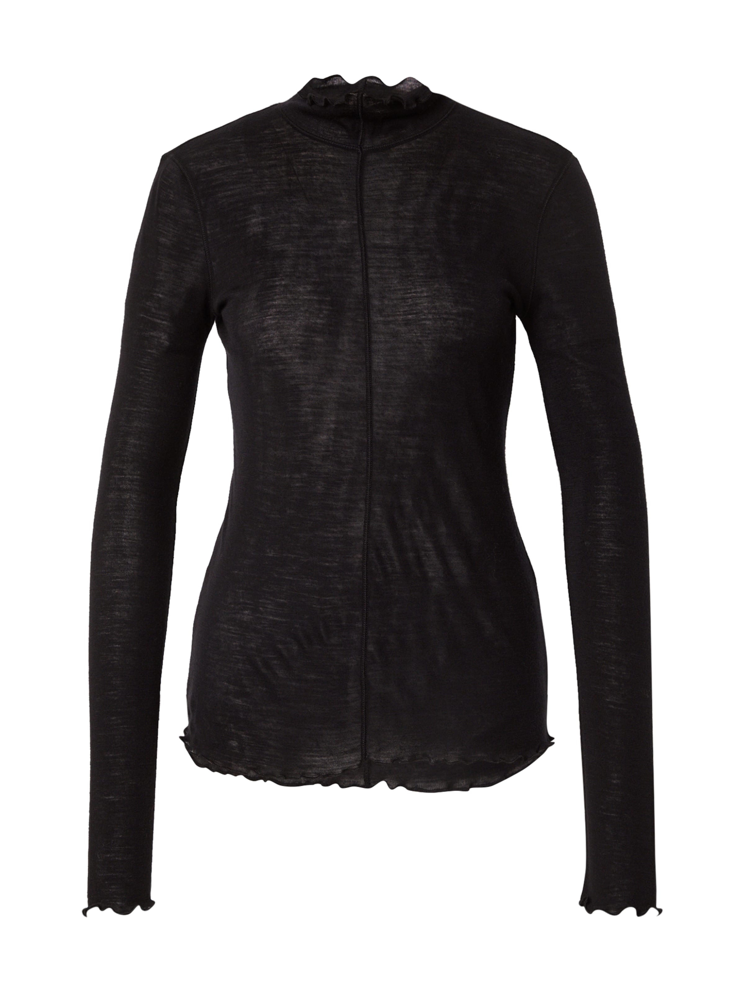 & Other Stories Μπλουζάκι σε μαύρο: μπροστά