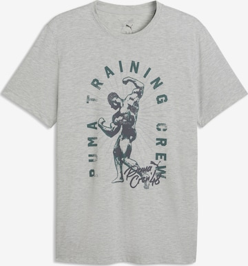 T-Shirt fonctionnel PUMA en gris : devant