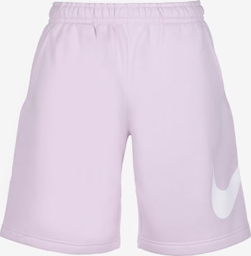 Nike Sportswear Nohavice 'Club' - fialová: predná strana