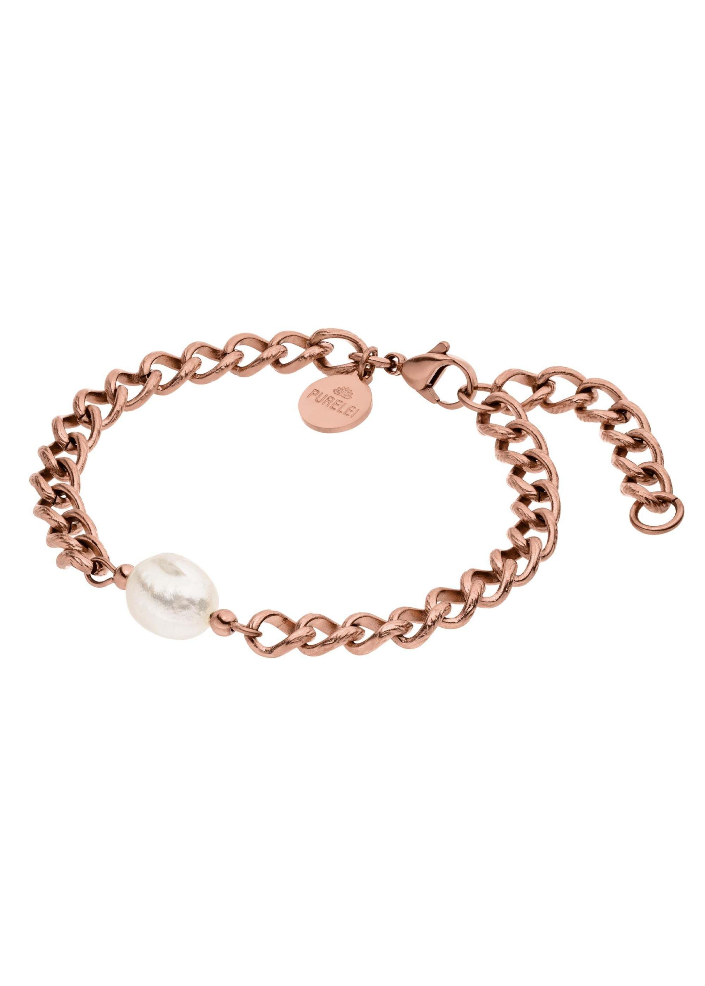 PURELEI - Pulseira 'Structure' em ouro: frente