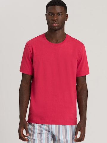 Hanro Shirt 'Living Shirts' in Rood: voorkant
