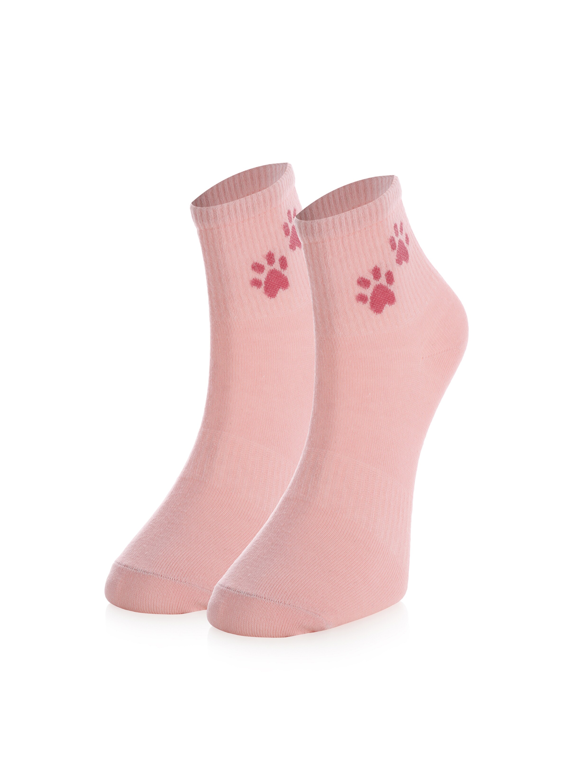 Crea Socks Ankle Socks 'Pfote Sneaker' in Mixed colors