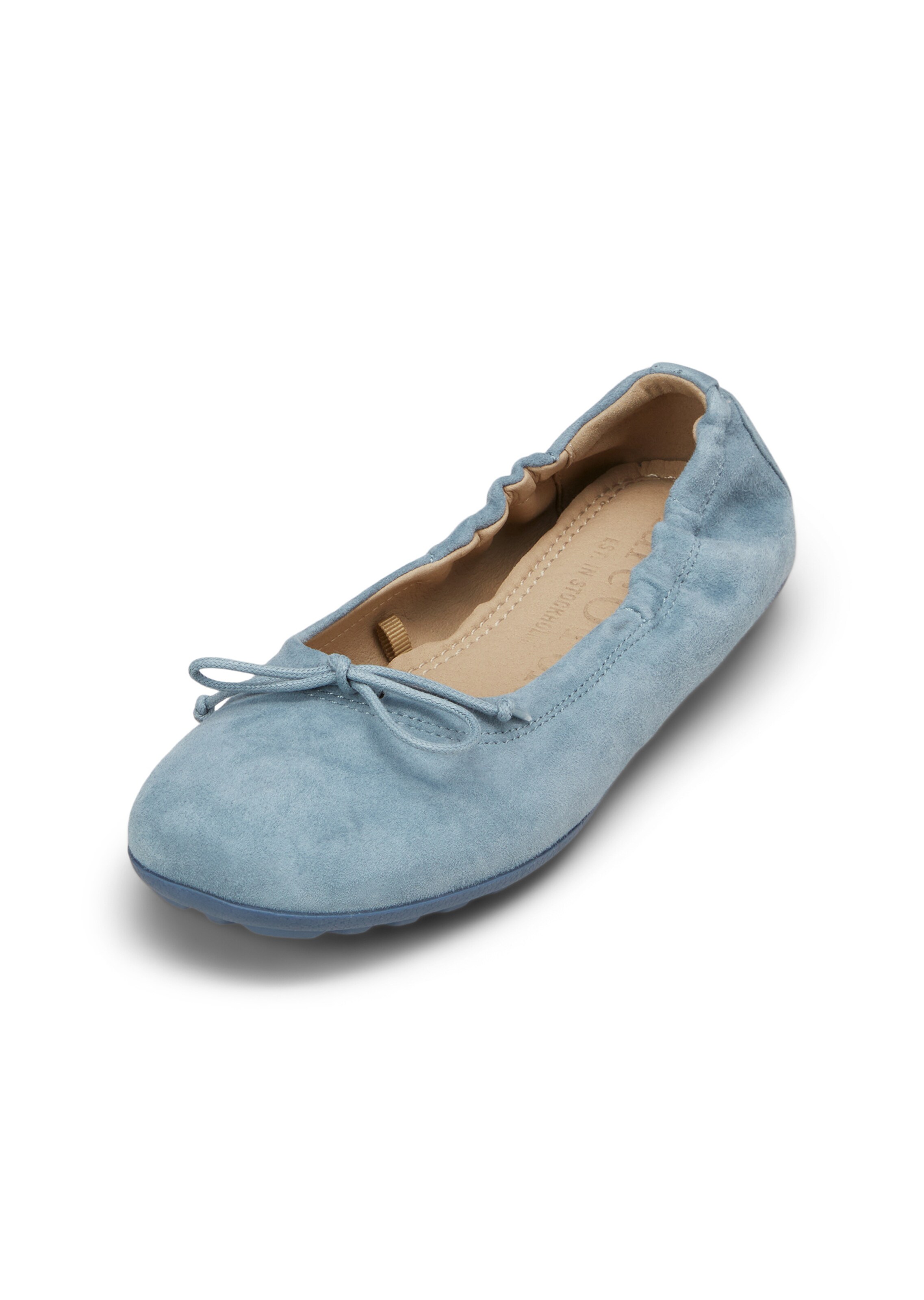 Marc O'Polo Ballerina in Blau: Vorderseite