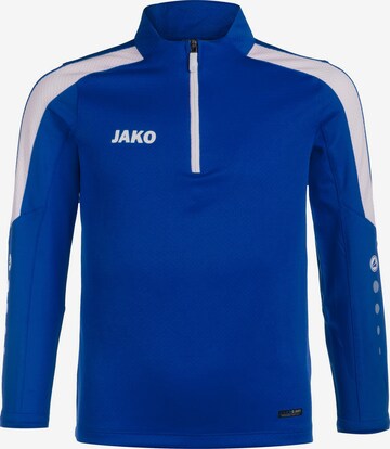 Sweat de sport JAKO en bleu : devant