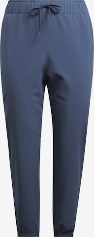 ADIDAS PERFORMANCE Tapered Workout Pants 'Ultimate365' in Blue: front