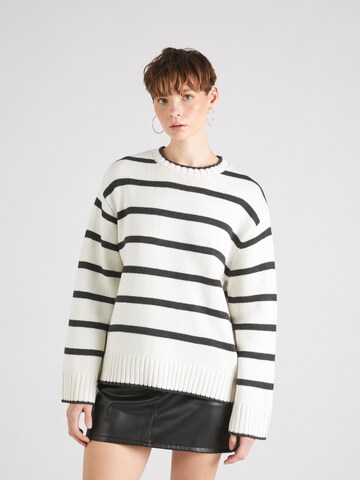 NA-KD Pullover i hvid: forside