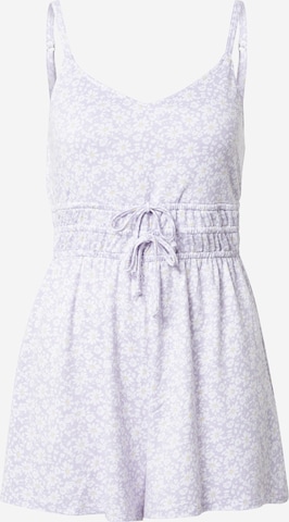 Combinaison HOLLISTER en violet : devant