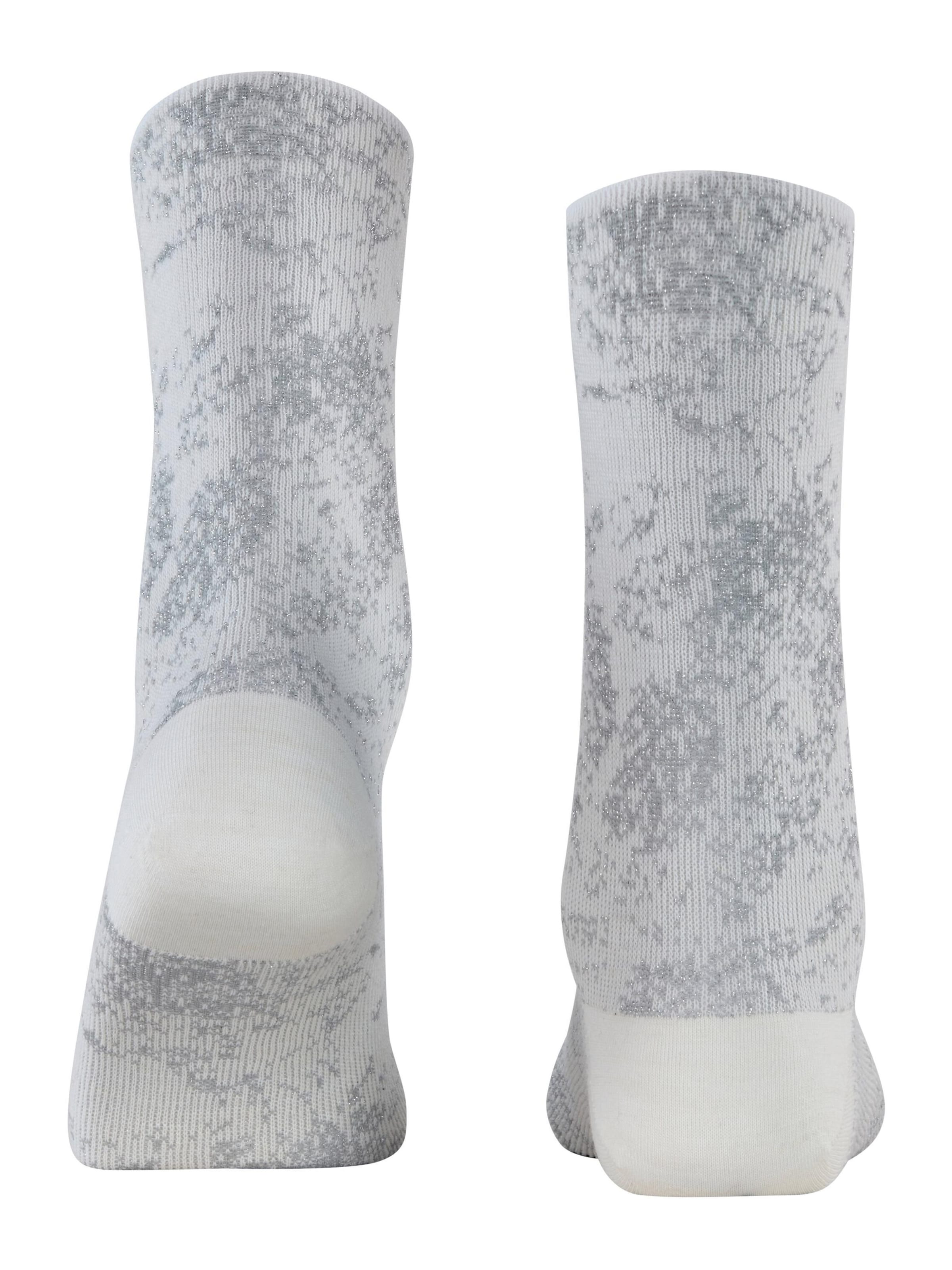 FALKE Socks 'Sparkle Dust' in White