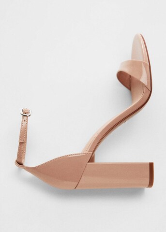 MANGO Strap Sandals 'batia' in Beige